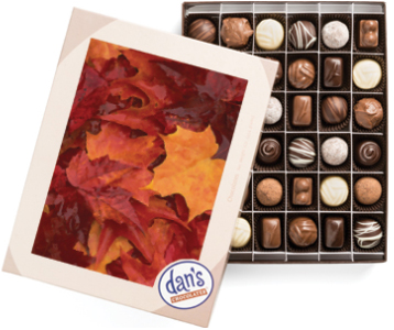 Fall Leaves Chocolates
