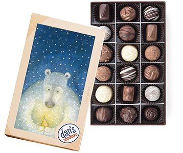 Polar Bear 1/2 Pound Box Chocolates