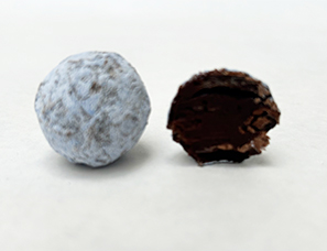 a photo of our Blueberry Port Wine Truffles